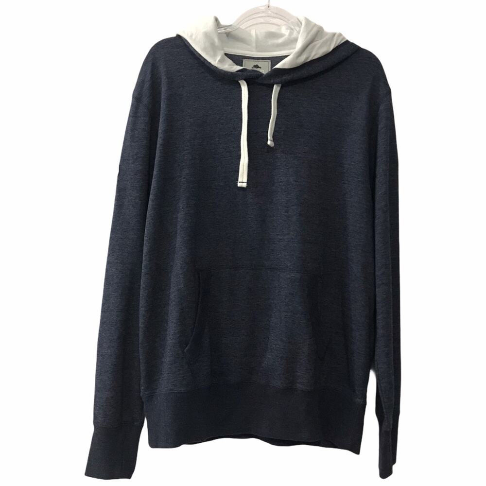 Roots 73 Canada Charcoal Gray ACC Kangaroo Pocket Hoodie Sweatshirt - XL